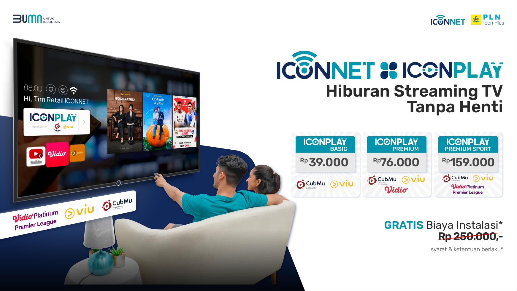 Kini Hadir Layanan ICONPLAY